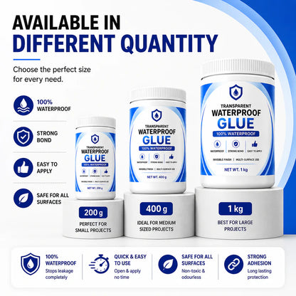 Essential Haven™ -Transparent Waterproof Glue + Free Brush © ( BUY 1 GET 1 FREE )