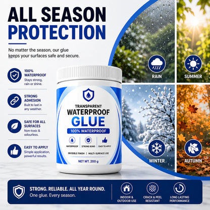 Essential Haven™ -Transparent Waterproof Glue + Free Brush © ( BUY 1 GET 1 FREE )